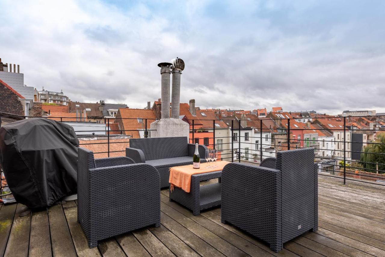 Flagey Penthouse Duplex Apartment Brussels Exterior photo